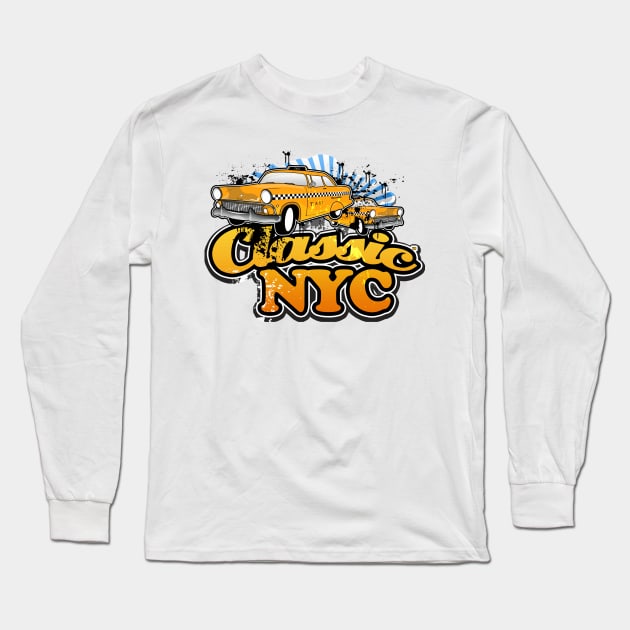 Classic NYC Long Sleeve T-Shirt by nickemporium1